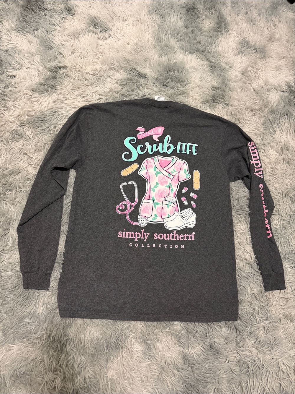 Simply Southern shirt Large long sleeve